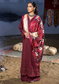 Saraab By Panache Emb Khaddar'23 A-10 - Mohsin Saeed Fabrics