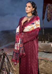 Saraab By Panache Emb Khaddar'23 A-10 - Mohsin Saeed Fabrics