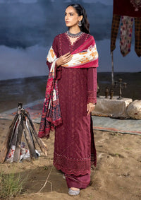 Saraab By Panache Emb Khaddar'23 A-10 - Mohsin Saeed Fabrics