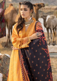 Saraab By Panache Emb Khaddar'23 A-07 - Mohsin Saeed Fabrics