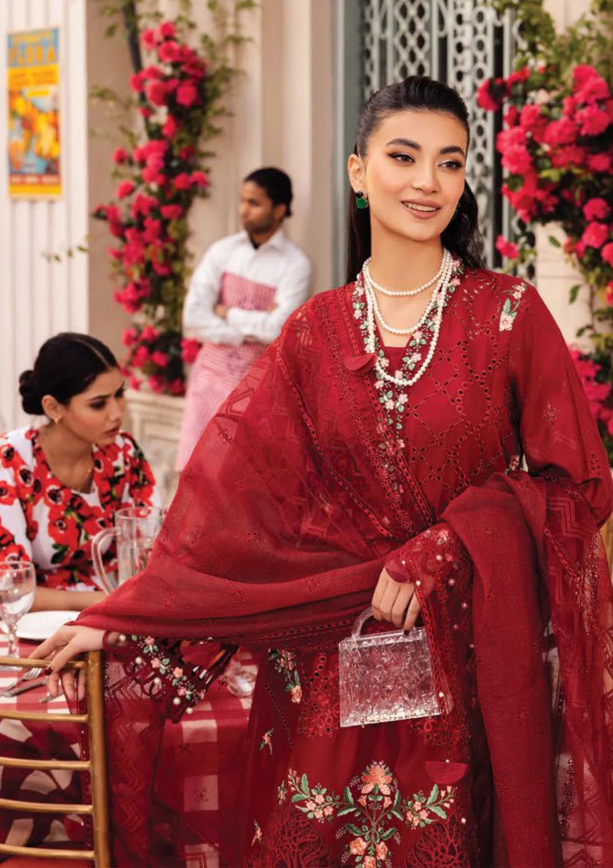 Sardinia Roman Holiday Lawn'24 SR-206 RHEA - Mohsin Saeed Fabrics