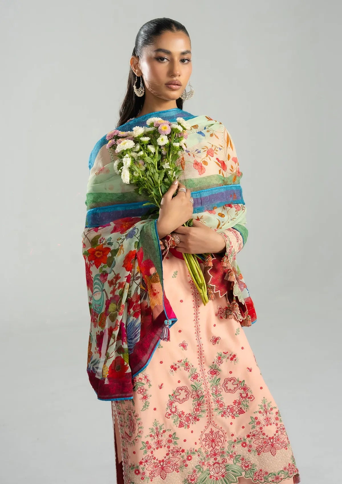 Hussain Rehar Zan Luxury Lawn'26 -Seftali