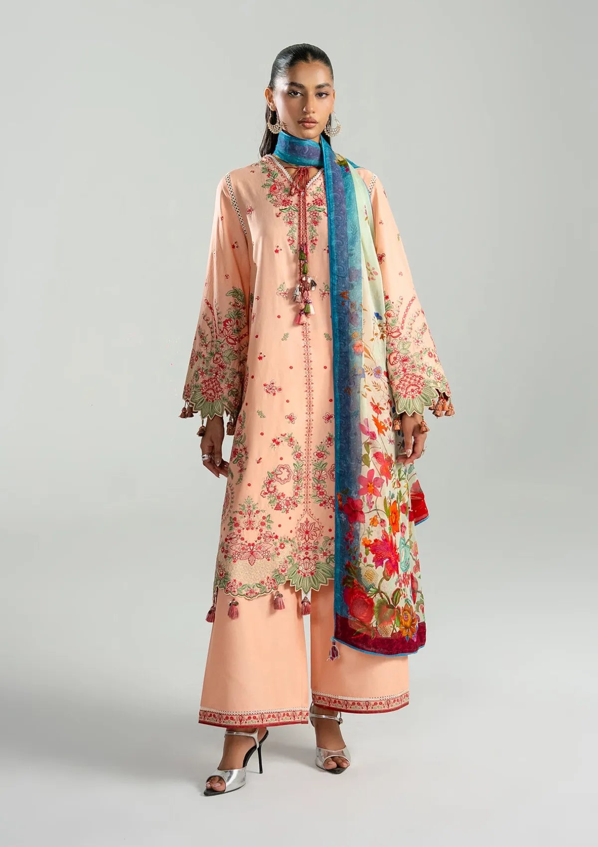 Hussain Rehar Zan Luxury Lawn'26 -Seftali