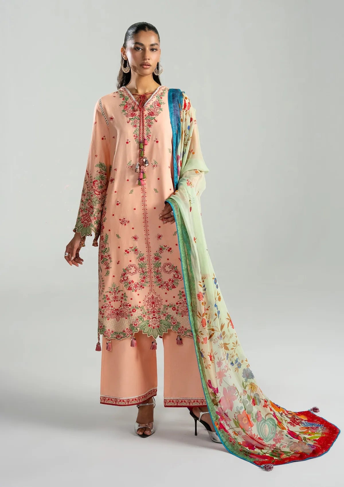 Hussain Rehar Zan Luxury Lawn'26 -Seftali