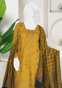 Sehra Emb Zari Peach'24 D-06