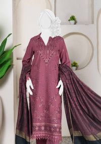 Sehra Emb Zari Peach'24 D-02