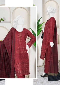 Sehra Emb Zari Peach'24 D-04