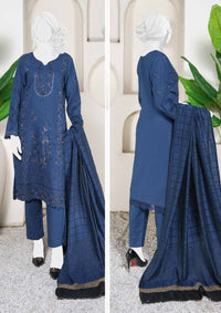 Sehra Emb Zari Peach'24 D-05