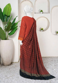 Sehra Emb Zari Peach'24 D-08