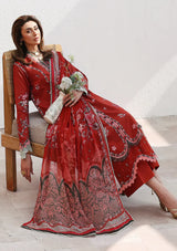 Roheenaz Floral Reveire Luxury Lawn'26 D-04 Serene Bloom
