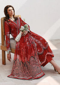 Roheenaz Floral Reveire Luxury Lawn'26 D-04 Serene Bloom