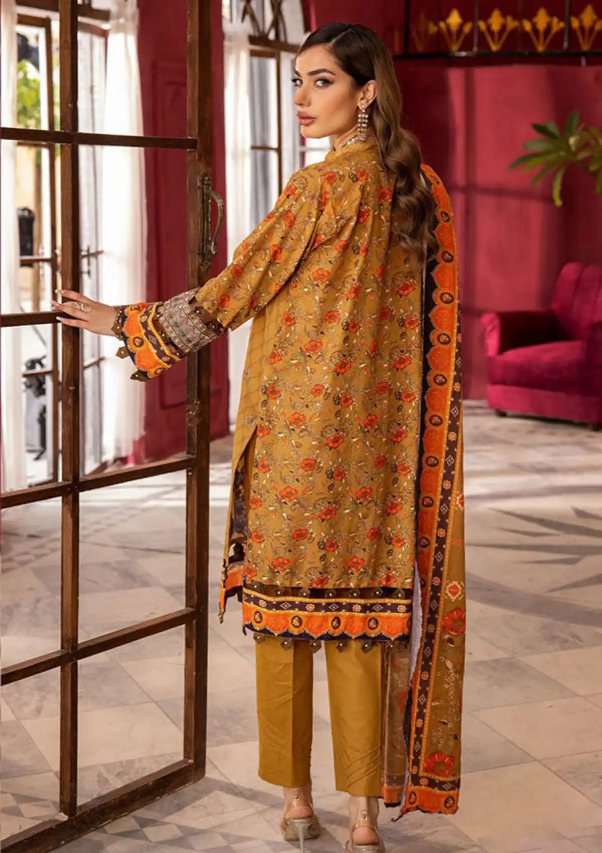 Shaista Aleena Khaddar'23 D-212 - Mohsin Saeed Fabrics