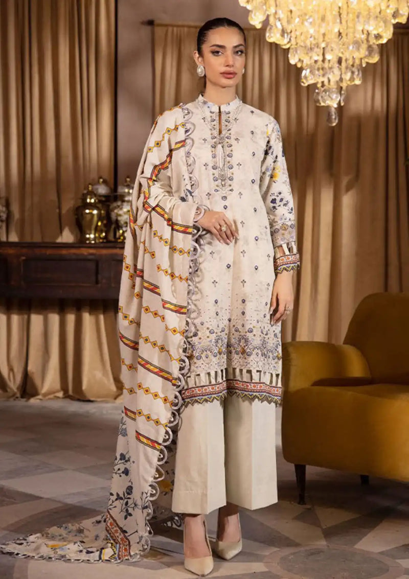 Shaista Aleena Khaddar'23 D-215 - Mohsin Saeed Fabrics