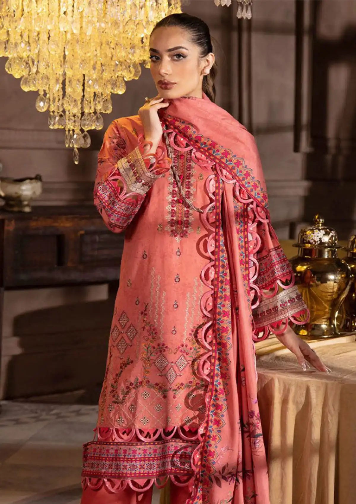 Shaista Aleena Khaddar'23 D-217 - Mohsin Saeed Fabrics