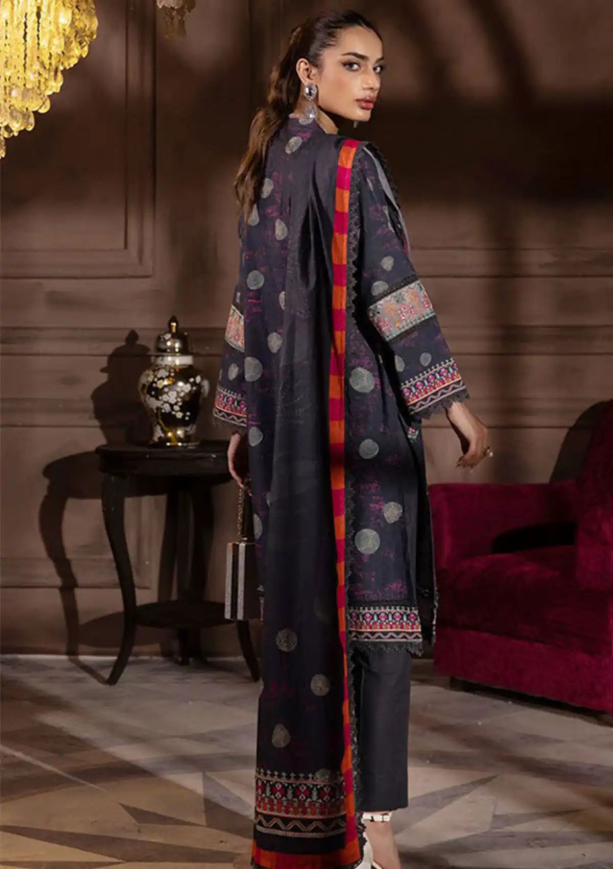 Shaista Aleena Khaddar'23 D-218 - Mohsin Saeed Fabrics