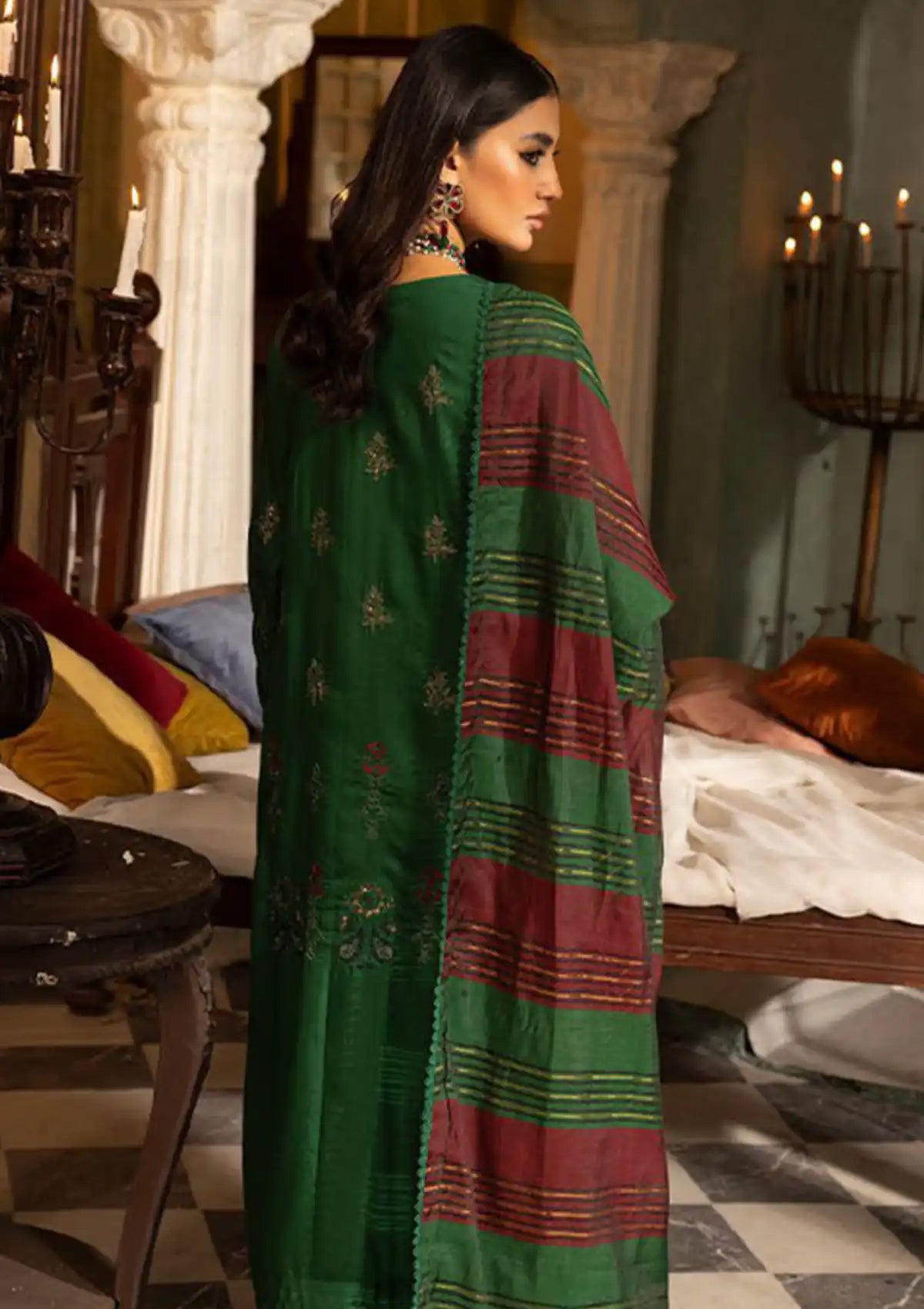 Shaista Exclusive Viscose'23 D-245 - Mohsin Saeed Fabrics