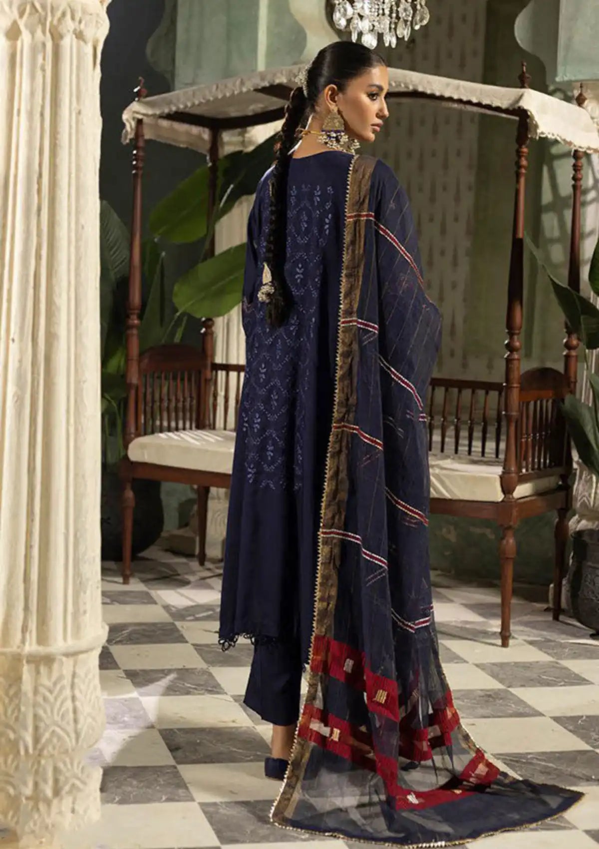Shaista Exclusive Viscose'23 D-247 - Mohsin Saeed Fabrics