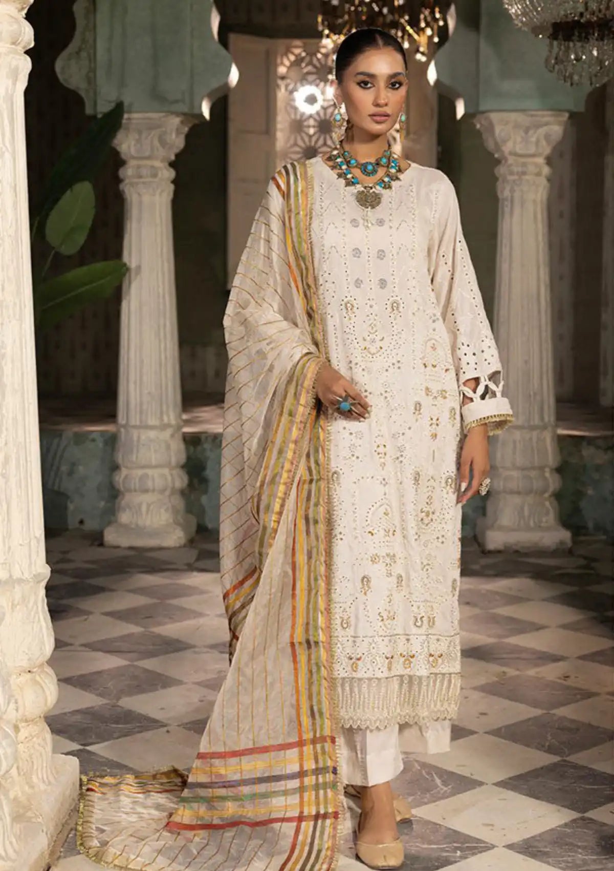 Shaista Exclusive Viscose'23 D-248 - Mohsin Saeed Fabrics