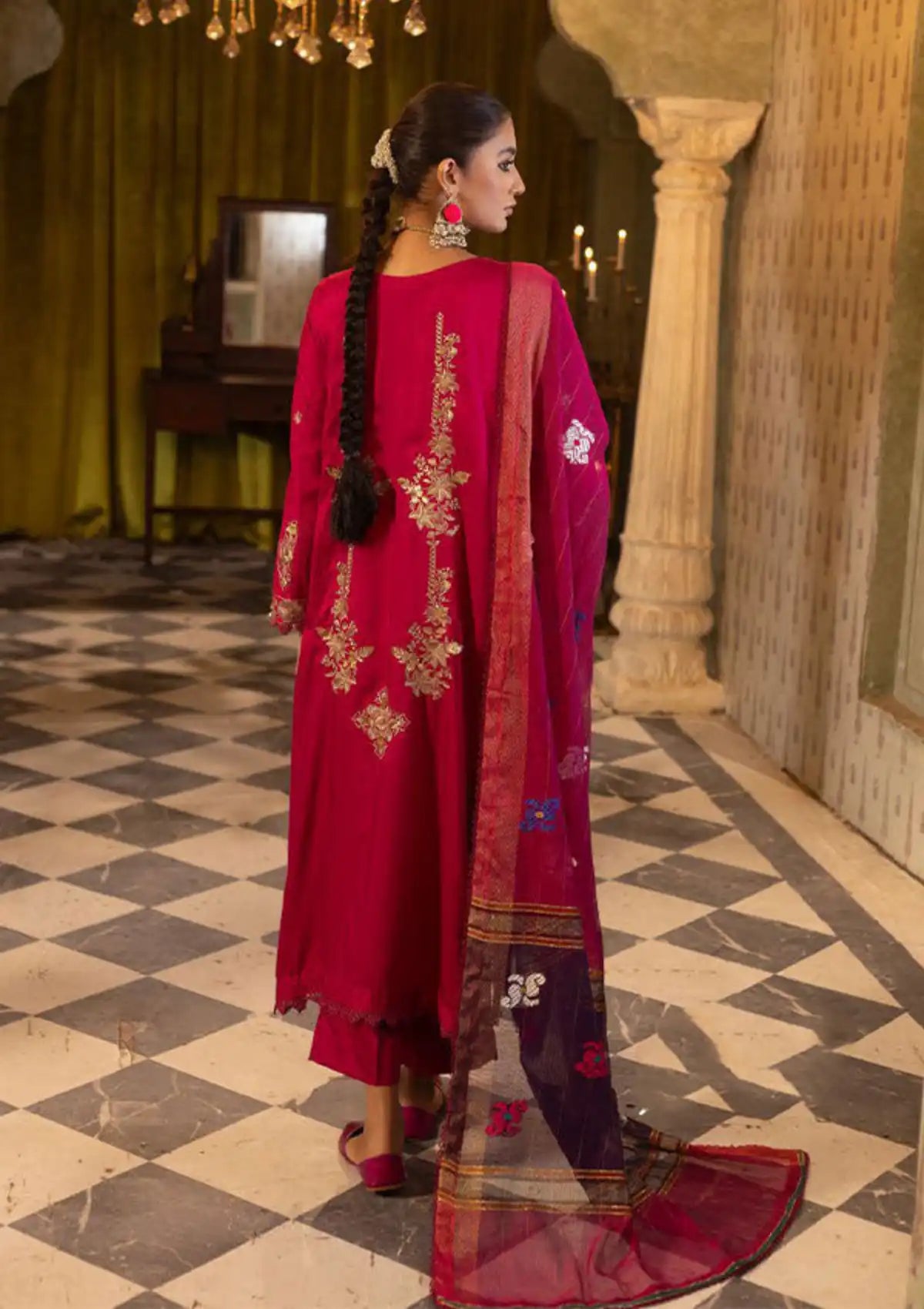 Shaista Exclusive Viscose'23 D-250 - Mohsin Saeed Fabrics