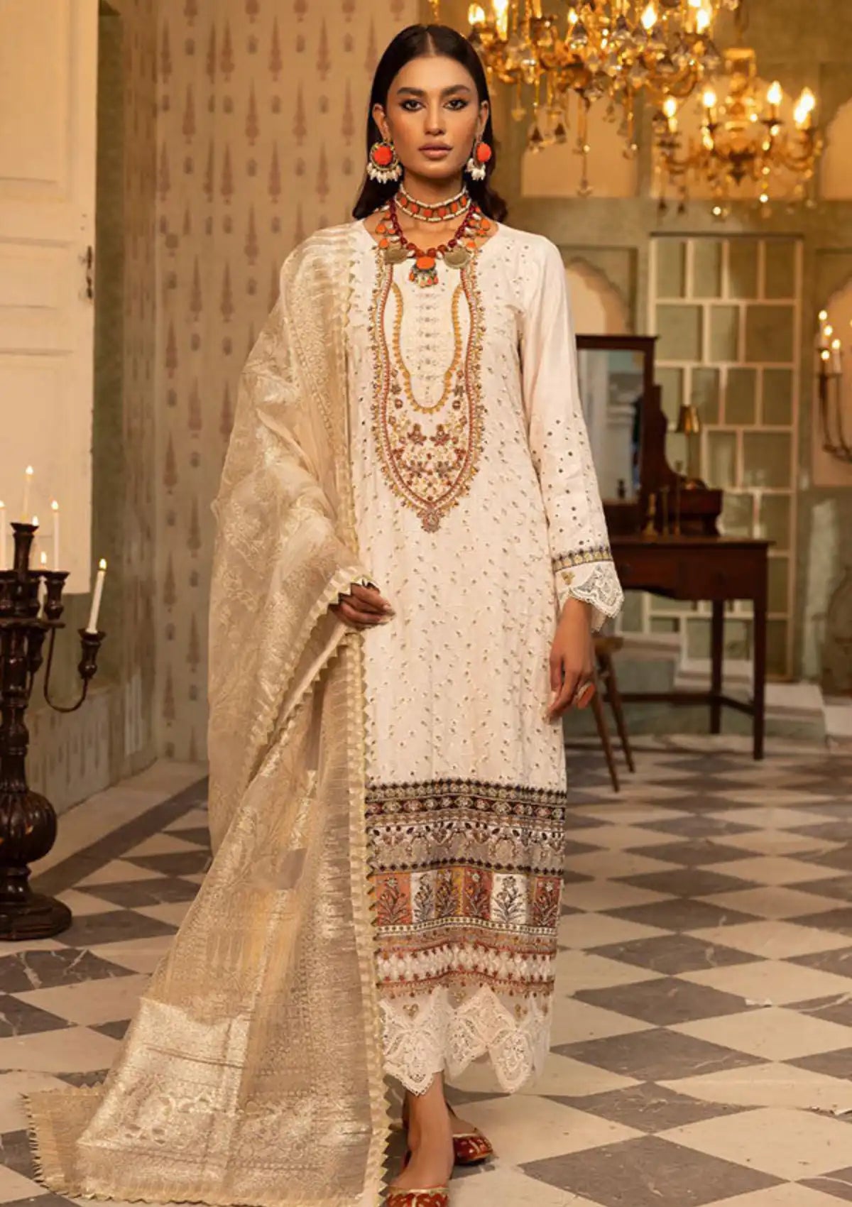 Shaista Exclusive Viscose'23 D-251 - Mohsin Saeed Fabrics