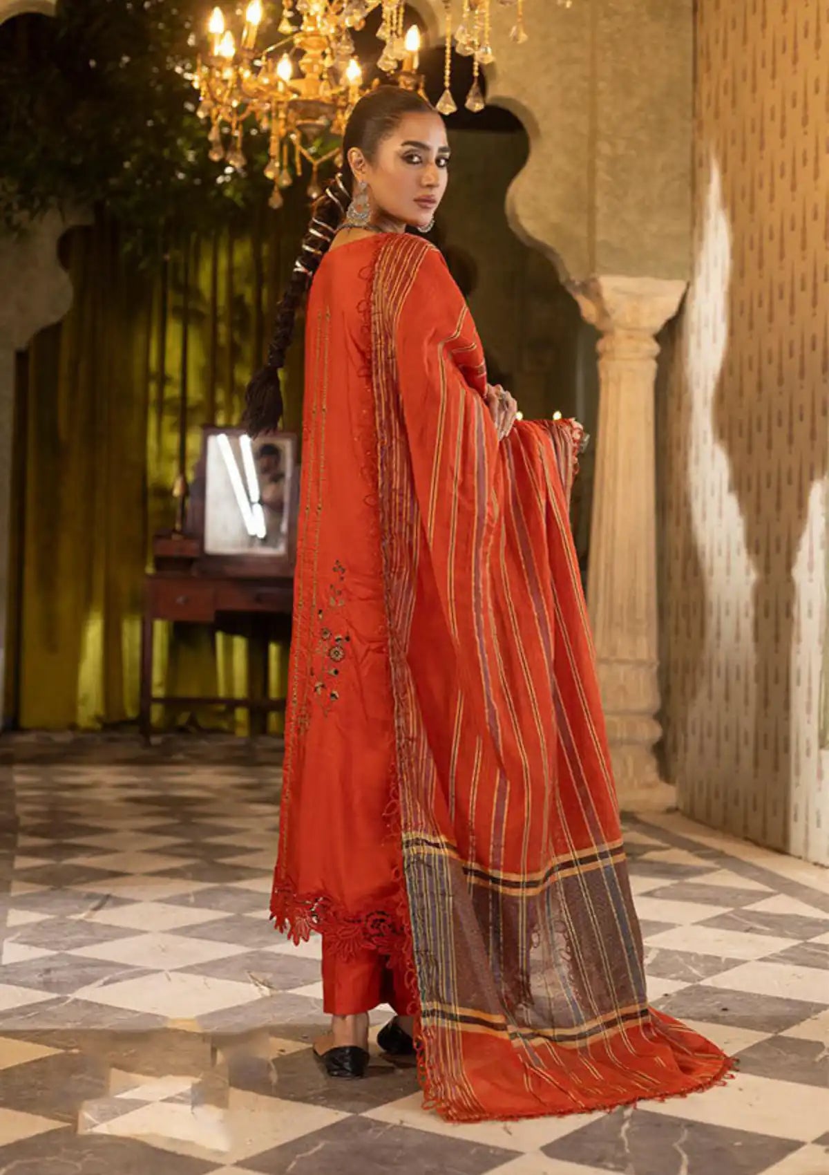 Shaista Exclusive Viscose'23 D-252 - Mohsin Saeed Fabrics