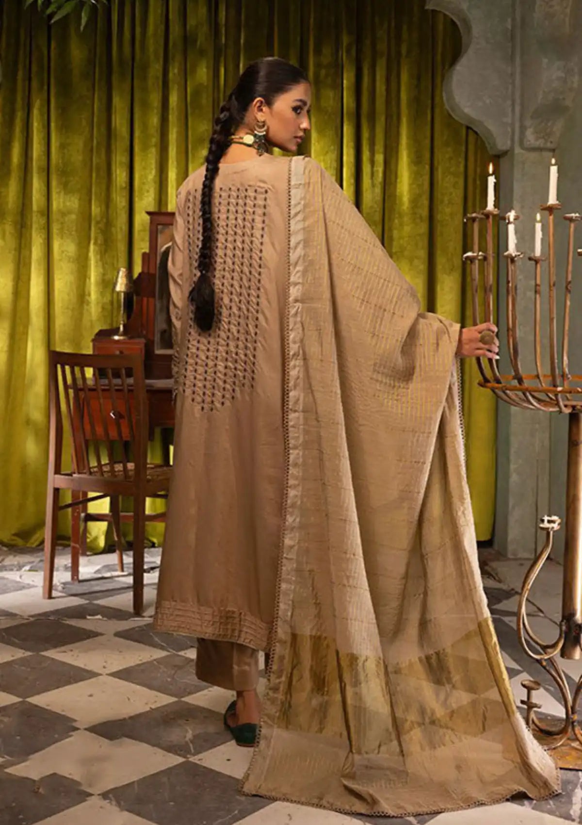 Shaista Exclusive Viscose'23 D-253 - Mohsin Saeed Fabrics