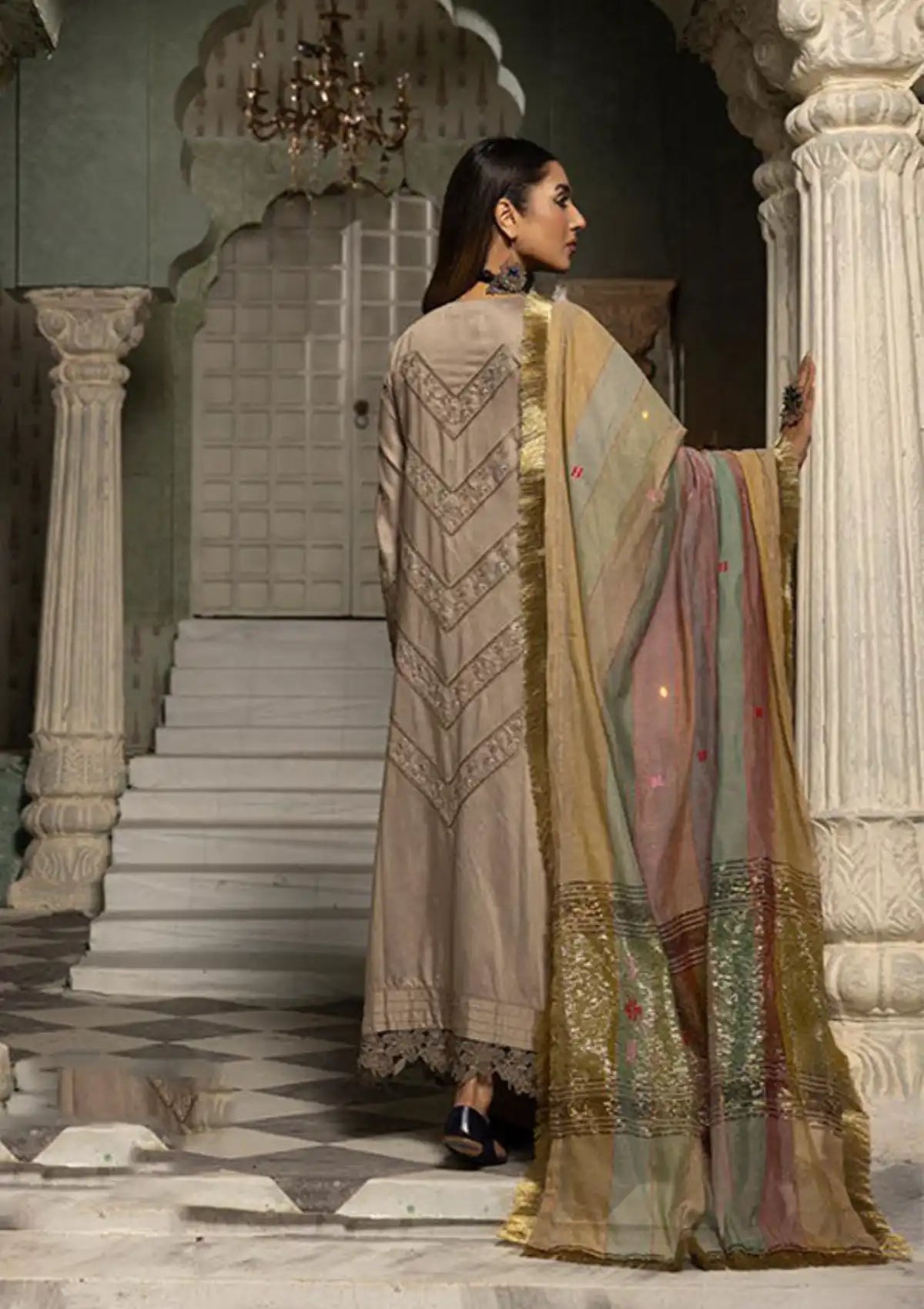 Shaista Exclusive Viscose'23 D-254 - Mohsin Saeed Fabrics