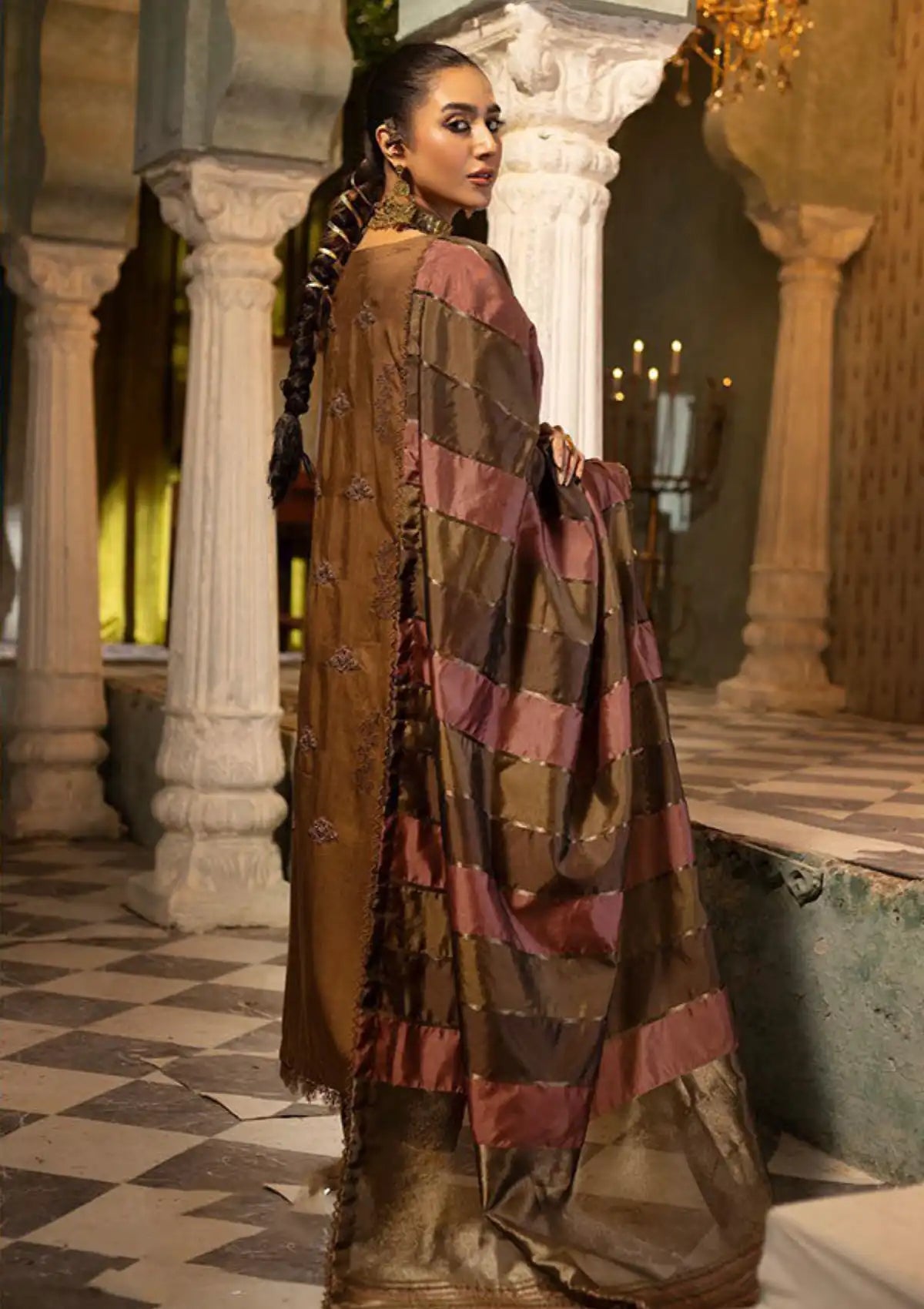 Shaista Exclusive Viscose'23 D-257 - Mohsin Saeed Fabrics