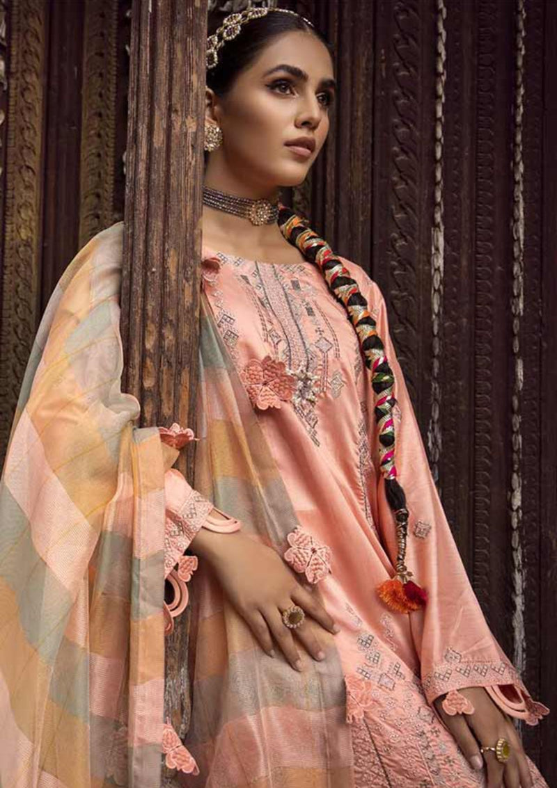 Shaista Luxury Viscose’22 D-411 - Mohsin Saeed Fabrics