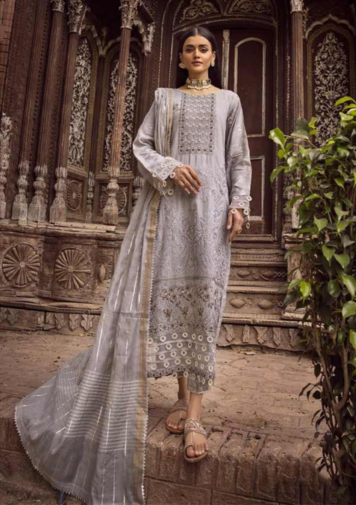 Shaista Luxury Viscose’22 D-415 - Mohsin Saeed Fabrics