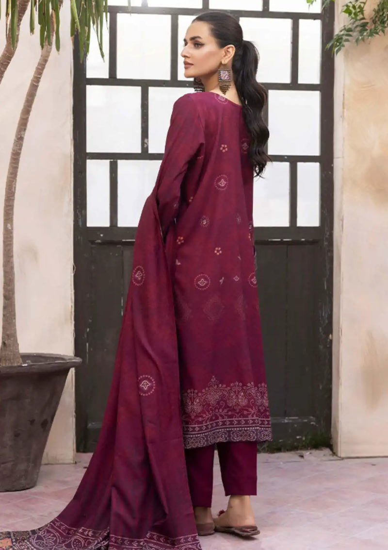 Shaista Sania Emb Dhanak'23 D-241 - Mohsin Saeed Fabrics