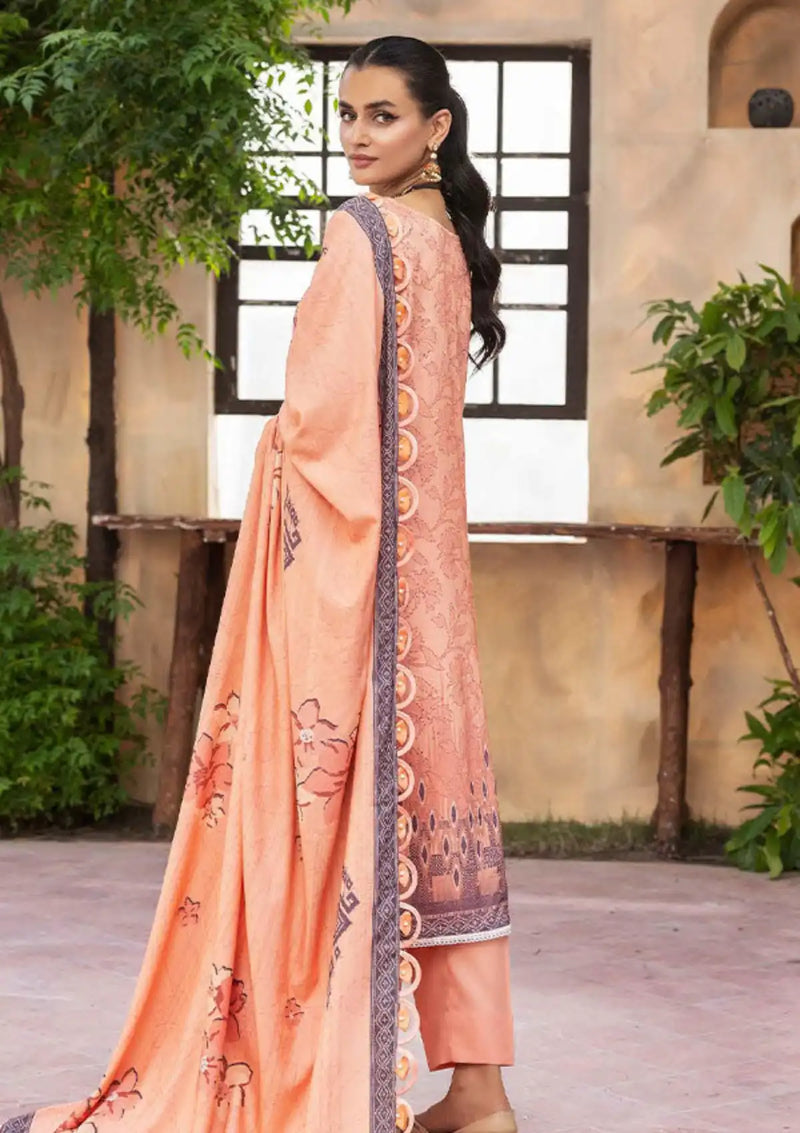 Shaista Sania Emb Dhanak'23 D-243 - Mohsin Saeed Fabrics