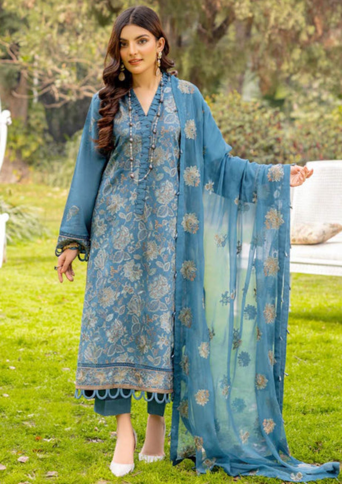 Shaista Areeha Karandi’23 SKE-30 - Mohsin Saeed Fabrics