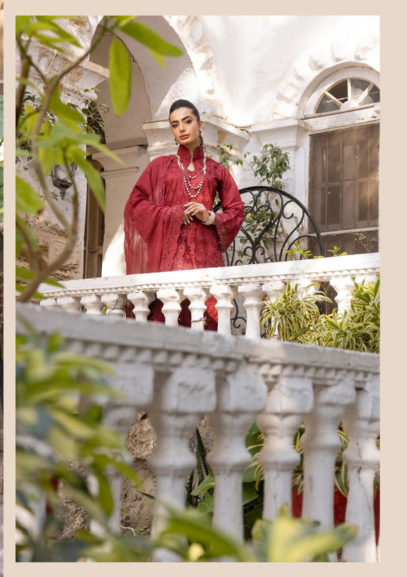 Shaista Premium Lawn'24 D-463 - Mohsin Saeed Fabrics