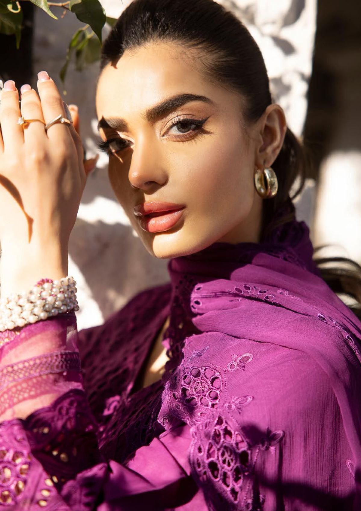 Shaista Premium Lawn'24 D-467 - Mohsin Saeed Fabrics