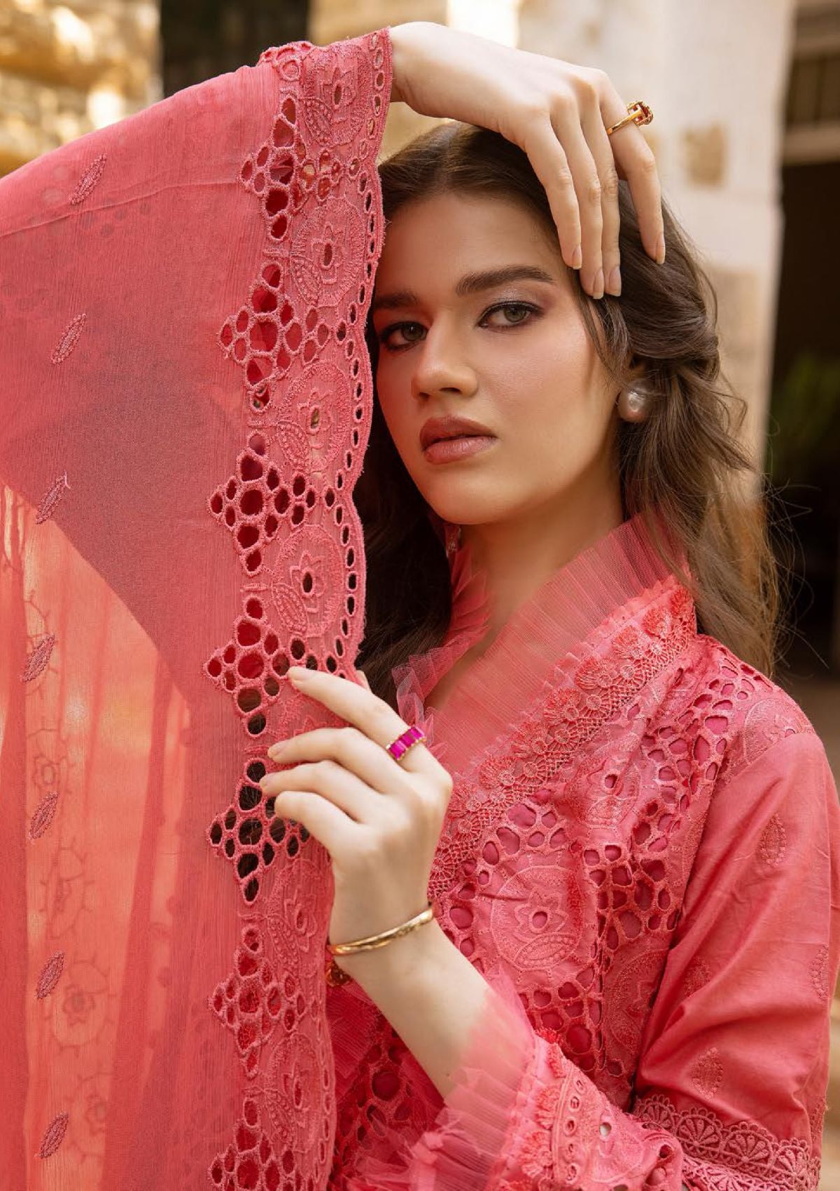 Shaista Premium Lawn'24 D-468 - Mohsin Saeed Fabrics