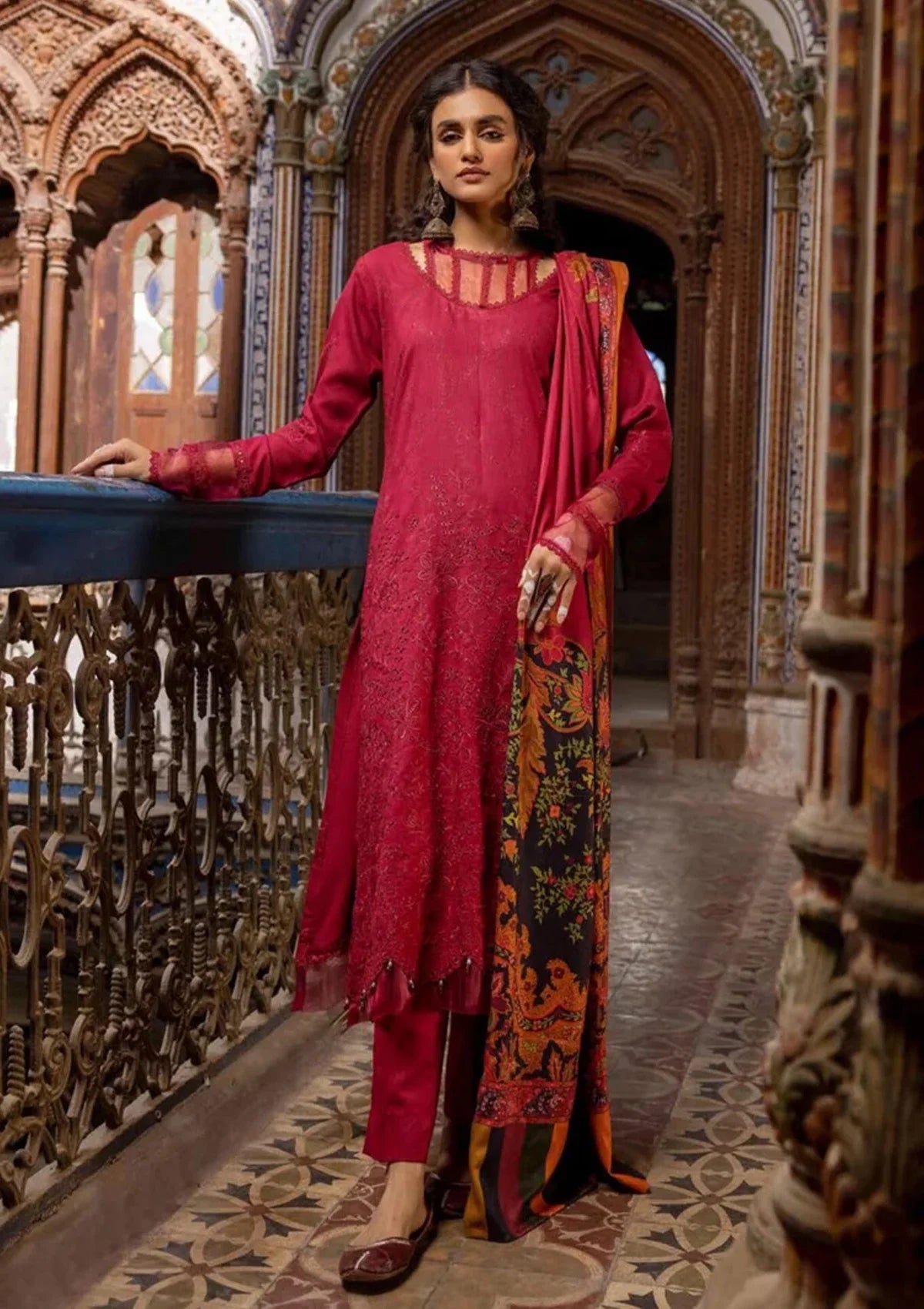 Shamiyana By Khoobsurat Emb Dhanak'23 SE-70 - Mohsin Saeed Fabrics