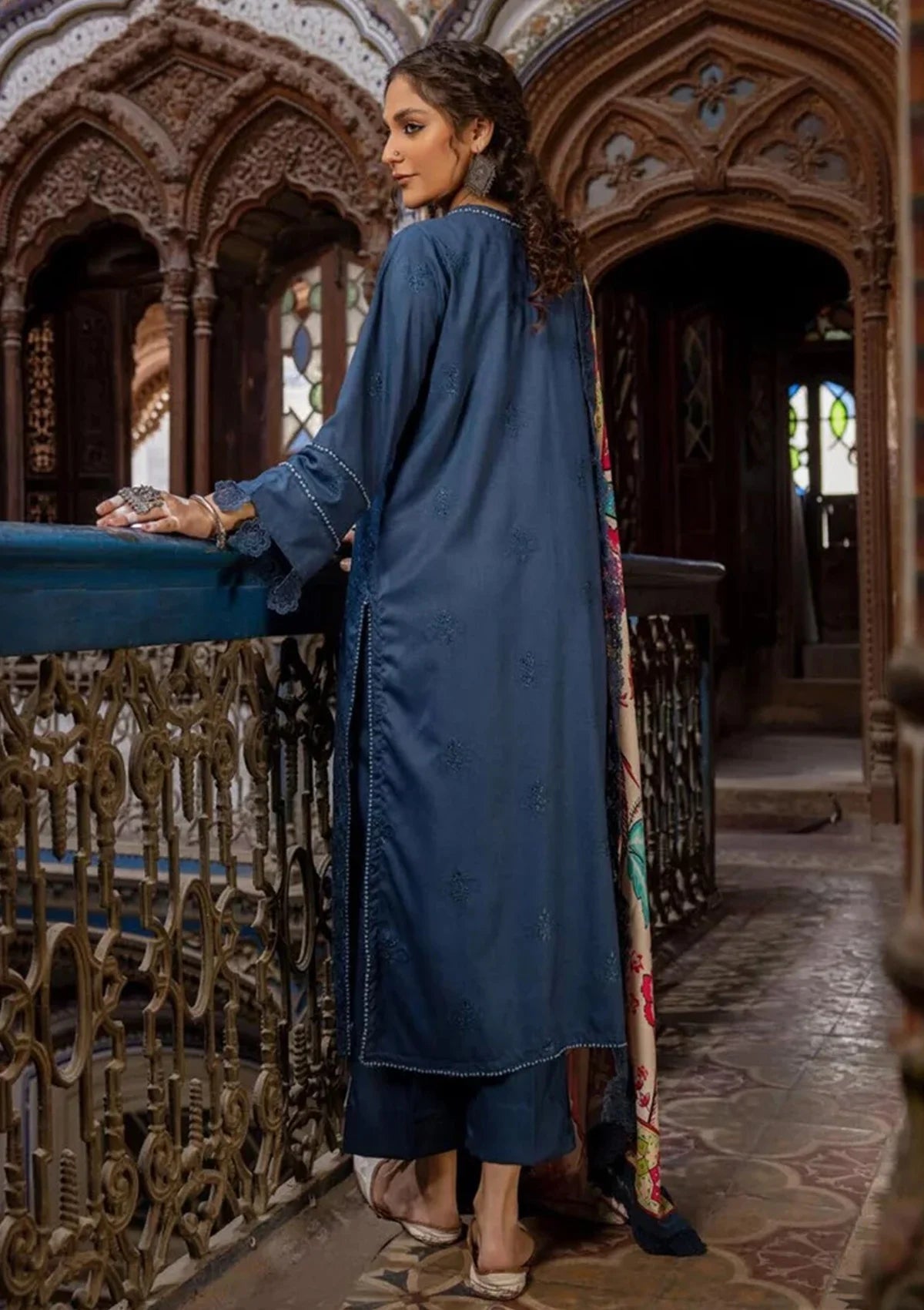 Shamiyana By Khoobsurat Emb Dhanak'23 SE-71 - Mohsin Saeed Fabrics