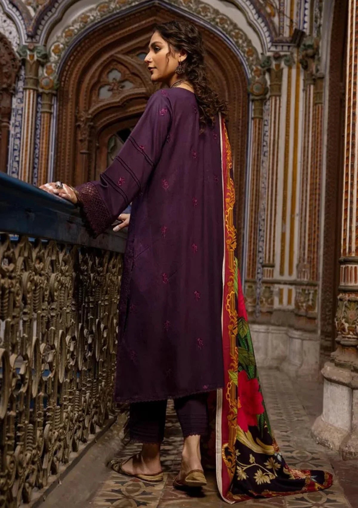 Shamiyana By Khoobsurat Emb Dhanak'23 SE-75 - Mohsin Saeed Fabrics