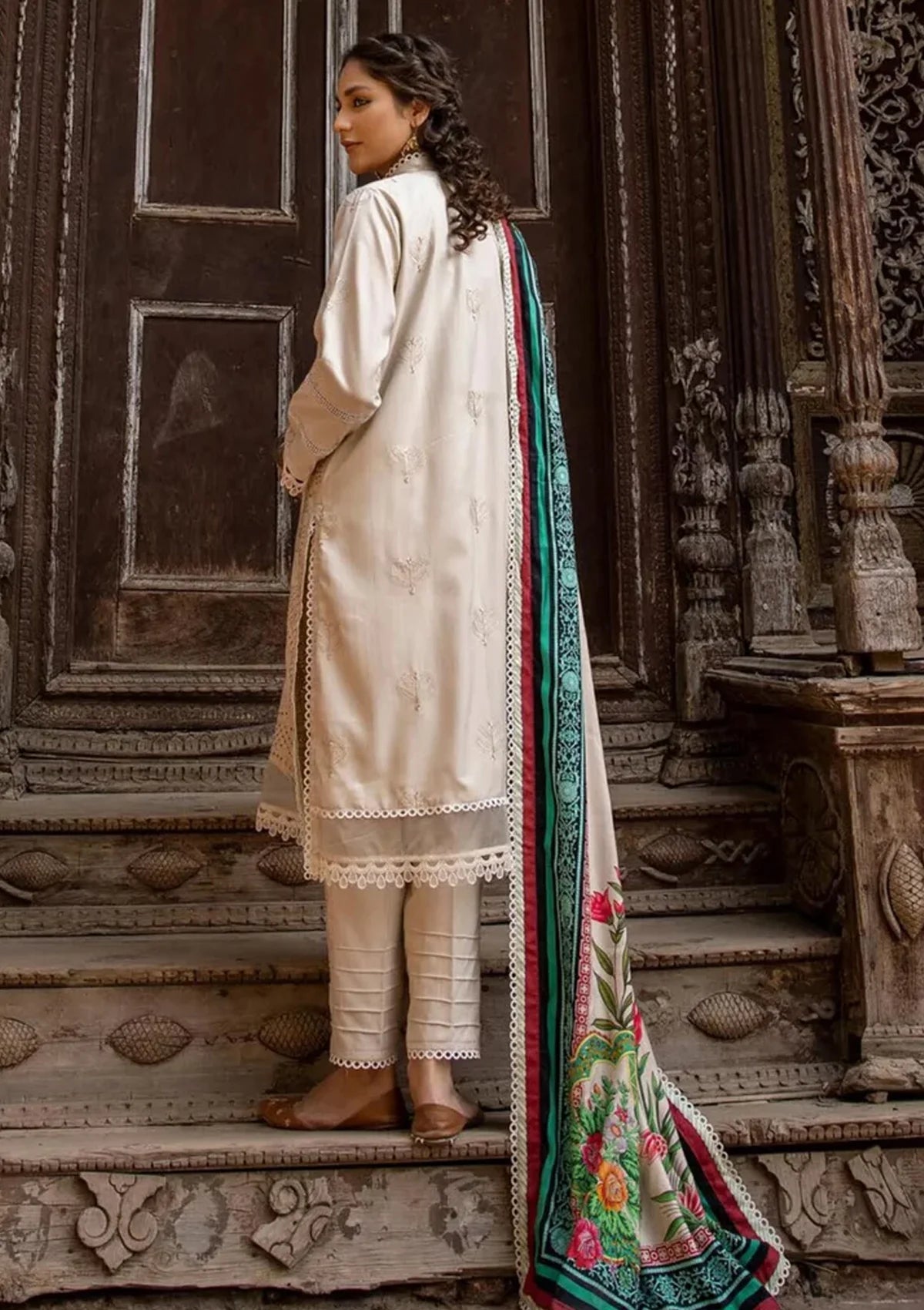 Shamiyana By Khoobsurat Emb Dhanak'23 SE-76 - Mohsin Saeed Fabrics