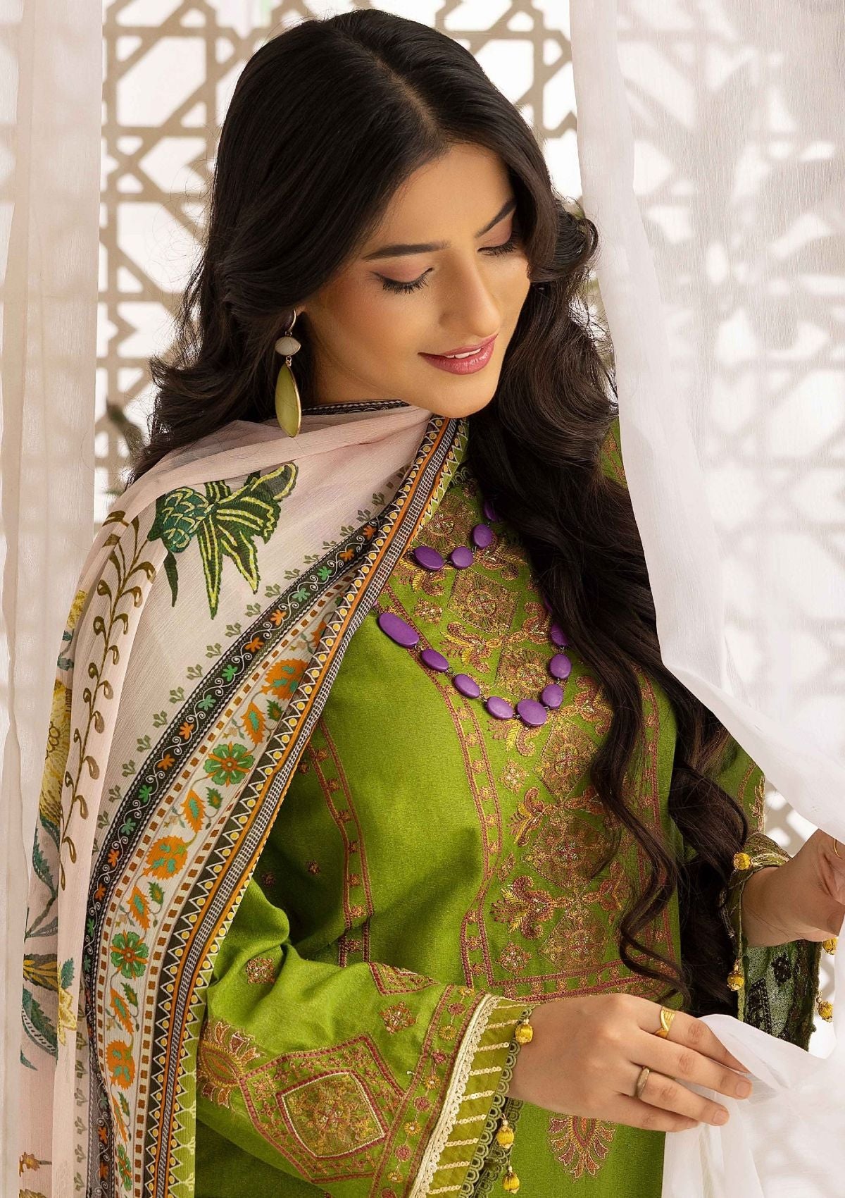 Shamiyana by Khoobsurat Emb Karandi'25 SK-502