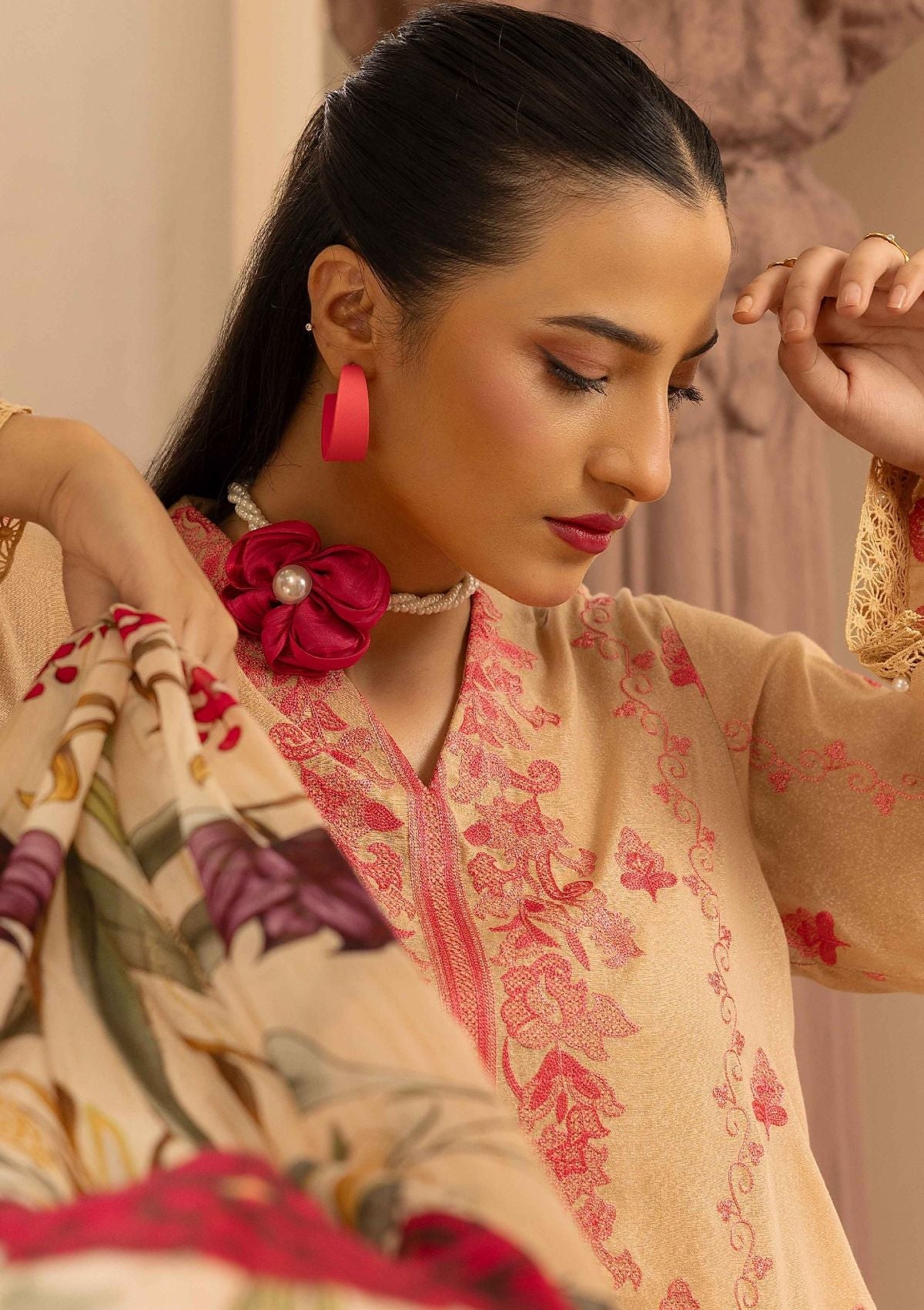 Shamiyana by Khoobsurat Emb Karandi'25 SK-506