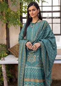 Shaista Rose Emb Dhanak'23 D-315 - Mohsin Saeed Fabrics