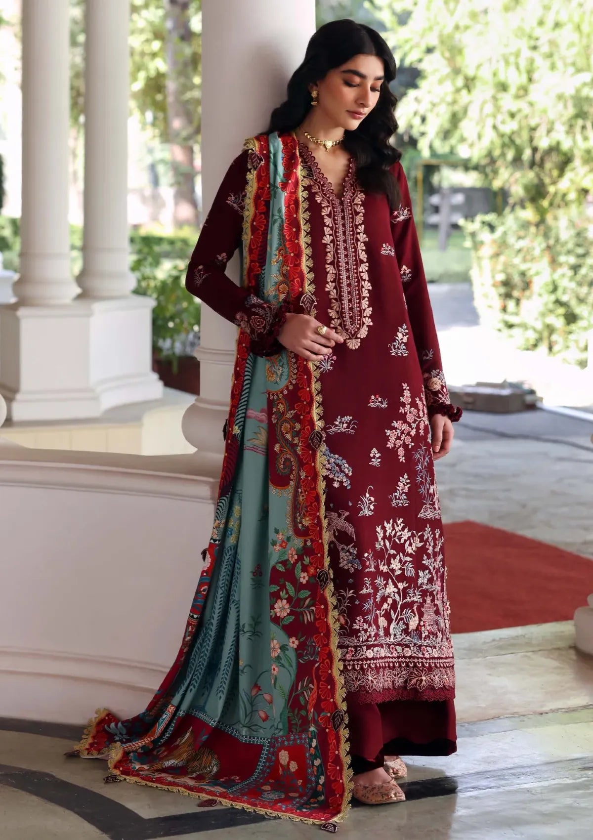 Republic Amaris Luxury Shawl'25 D-04 Sienna