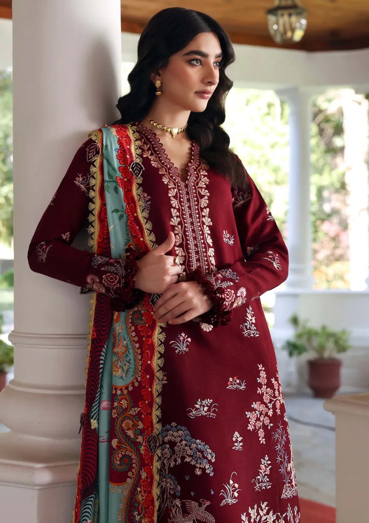 Republic Amaris Luxury Shawl'25 D-04 Sienna