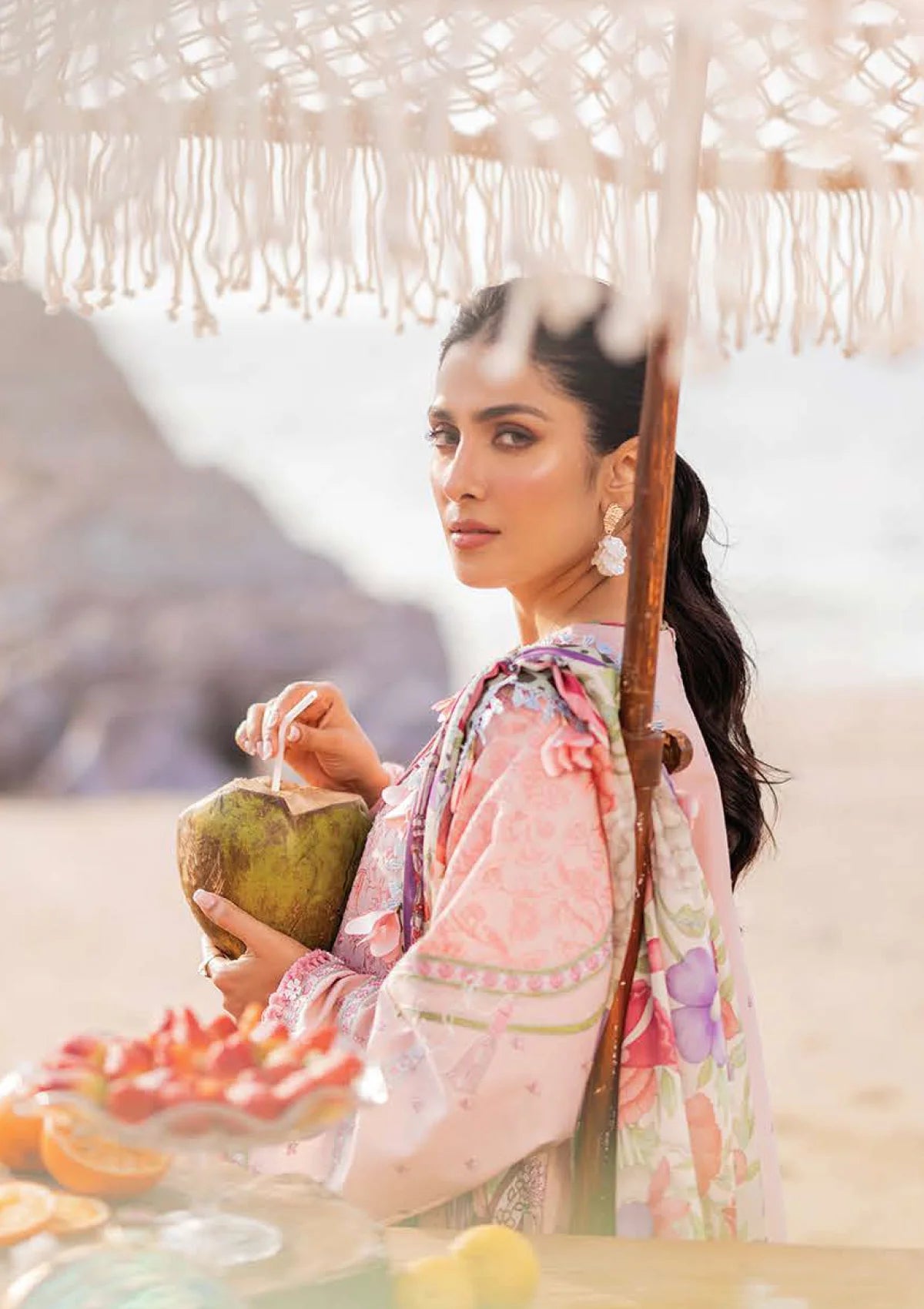 Siraa By Sadaf Fawad Khan Lawn'24 EIRA-A - Mohsin Saeed Fabrics