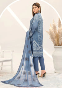 Smile Luxury Lawn'23 Vol-05 D-1104 - Mohsin Saeed Fabrics