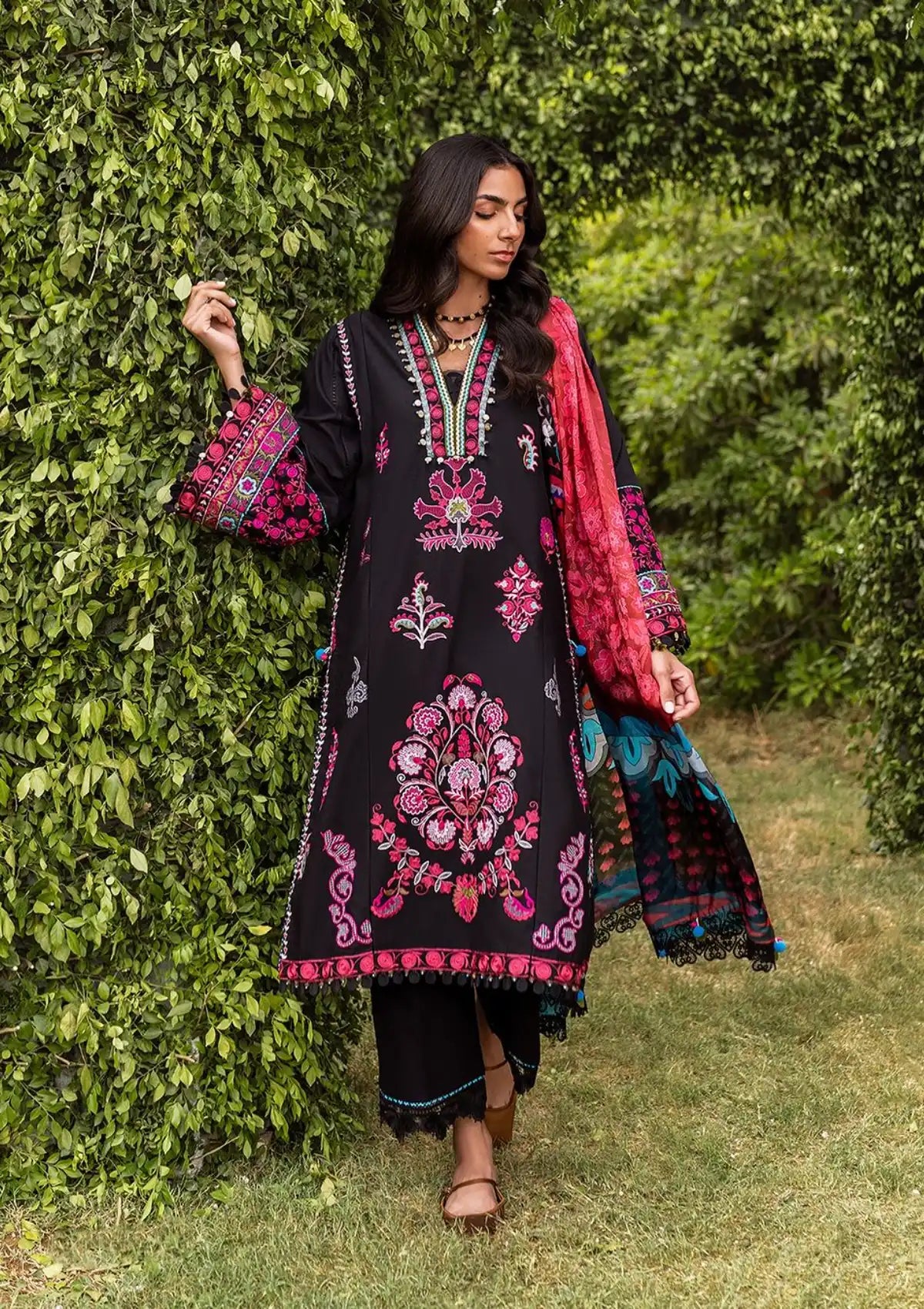 Siraa By Sadaf Fawad Khan Lawn'24 Vol-02 ADA-B - Mohsin Saeed Fabrics