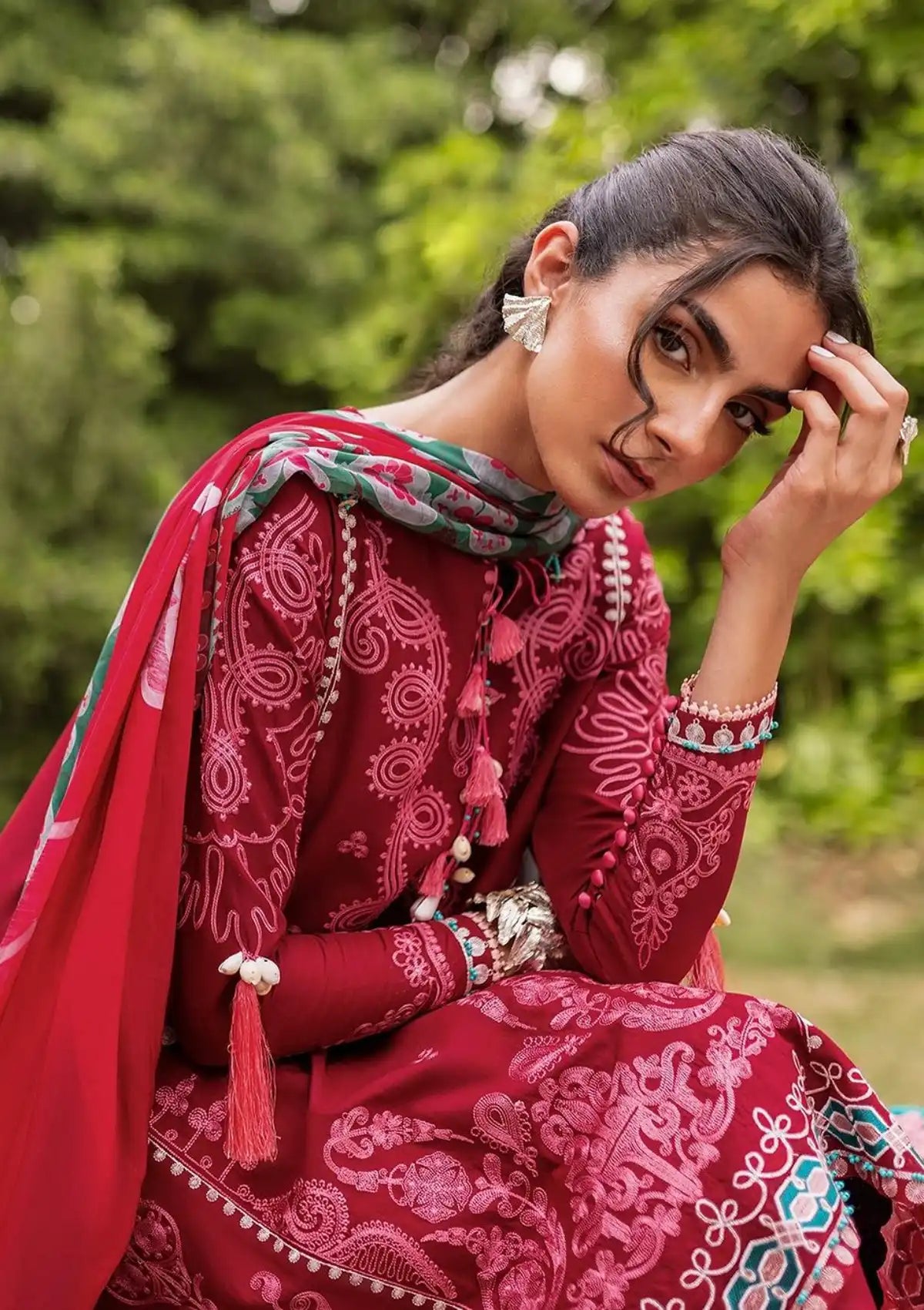Siraa By Sadaf Fawad Khan Lawn'24 Vol-02 HELEN-B