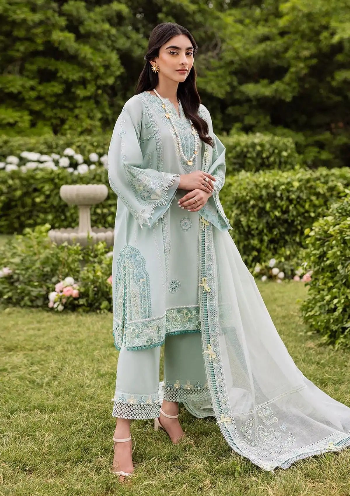 Siraa By Sadaf Fawad Khan Lawn'24 Vol-02 ZAPHIRA-B - Mohsin Saeed Fabrics